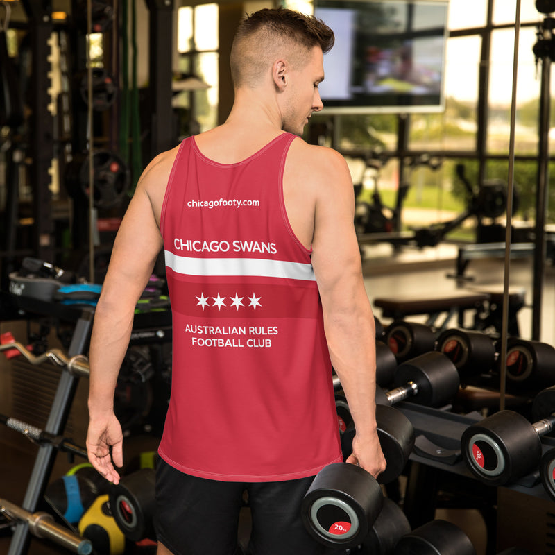 Red Workout Tank Top