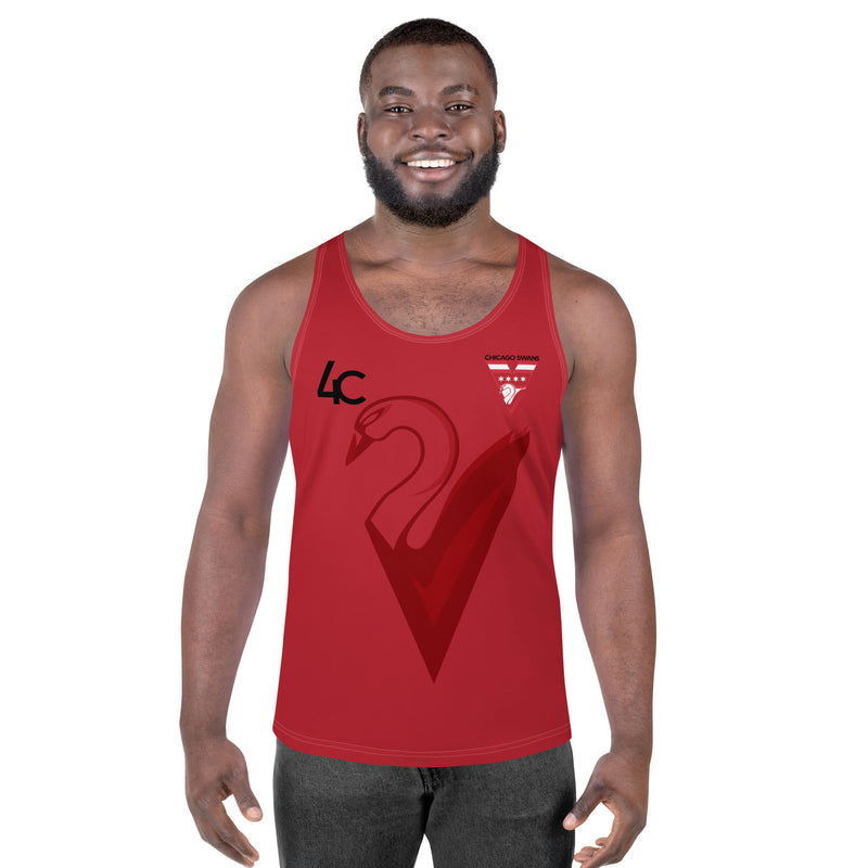Red Workout Tank Top