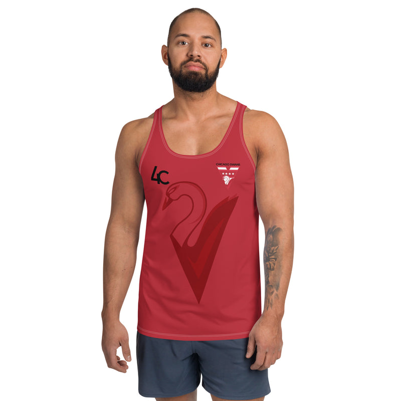 Red Workout Tank Top