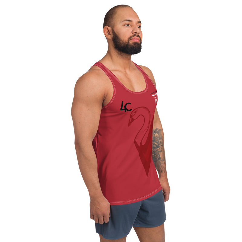 Red Workout Tank Top