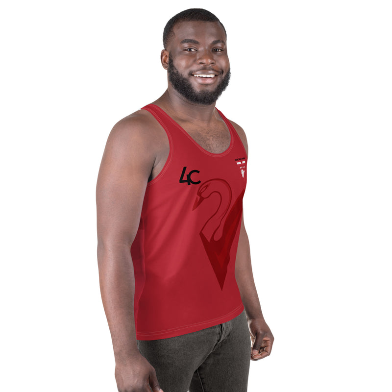 Red Workout Tank Top
