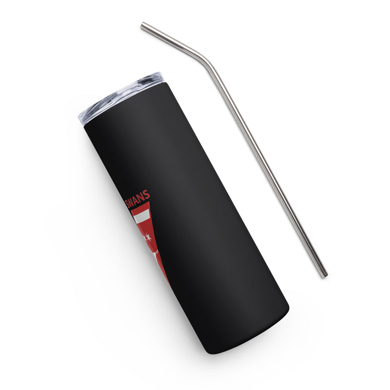Stainless steel tumbler - Chicago Swans Logo