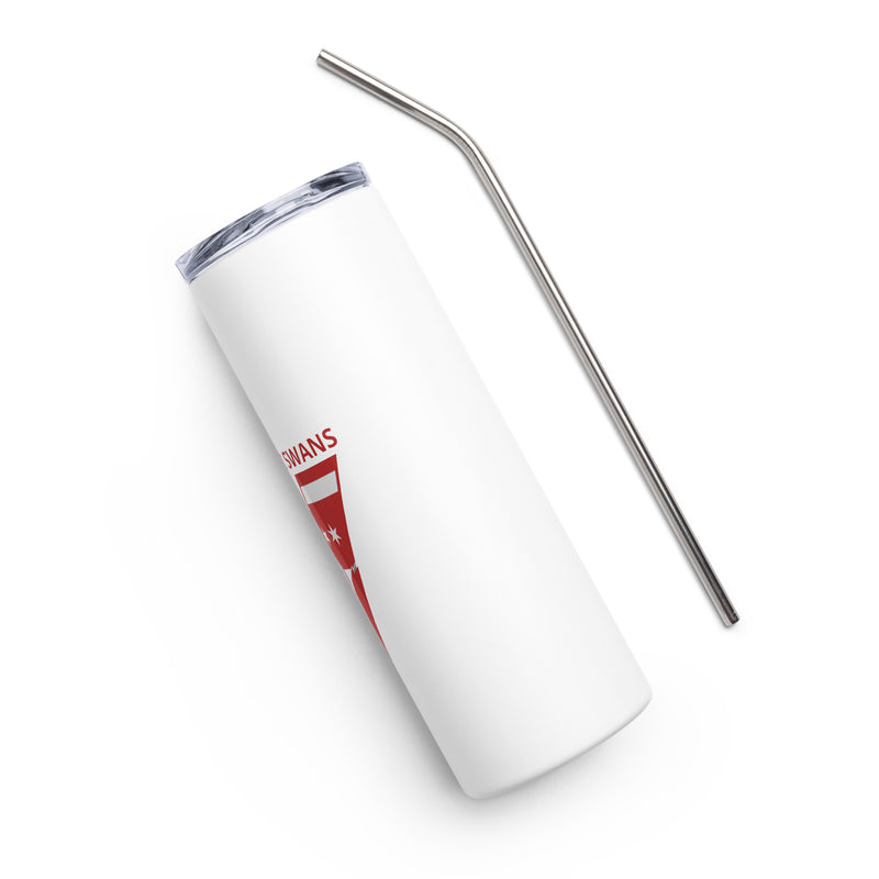 Stainless steel tumbler - Chicago Swans Logo